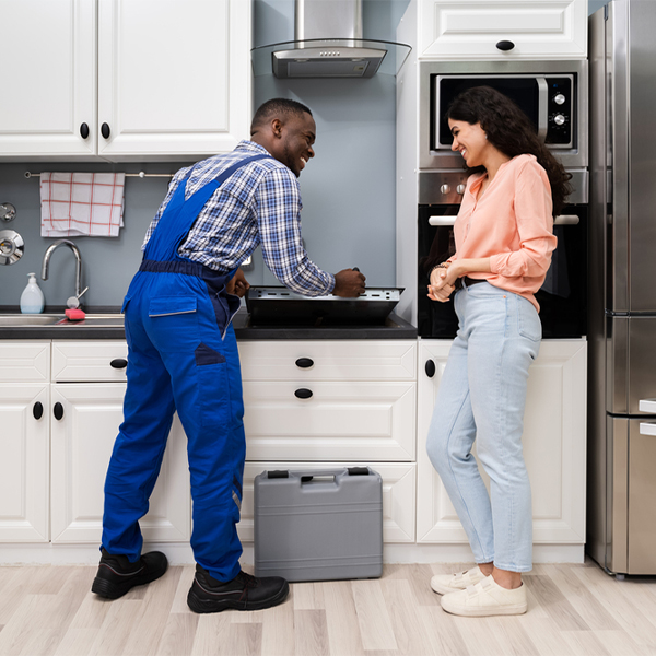 can you provide an estimate for cooktop repair before beginning any work in Temple OK